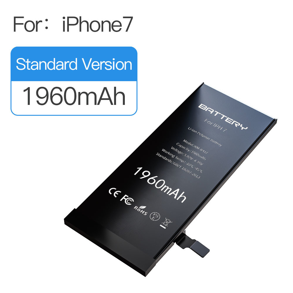 customized OEM mobile phone replacement battery for iphone 7 with factory wholesale price