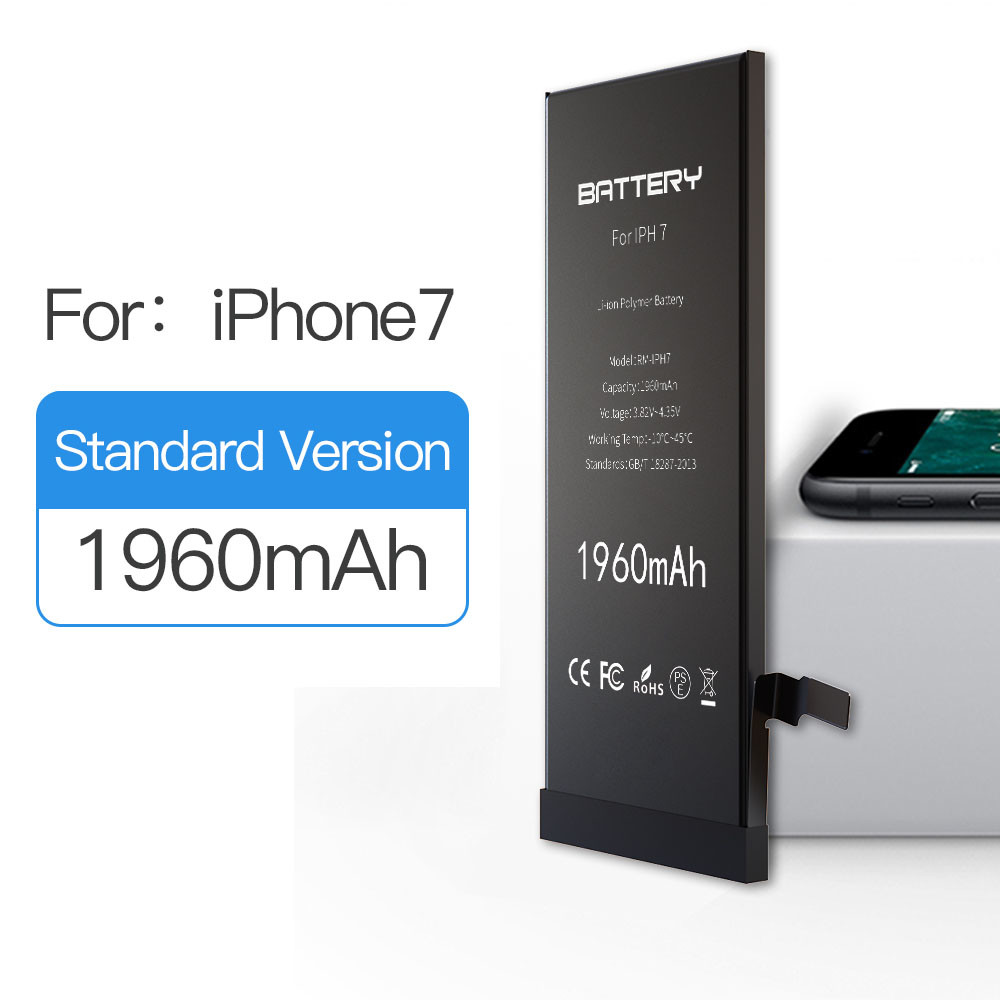 build in mobile phone replacement battery for iphone 7 fast delivery