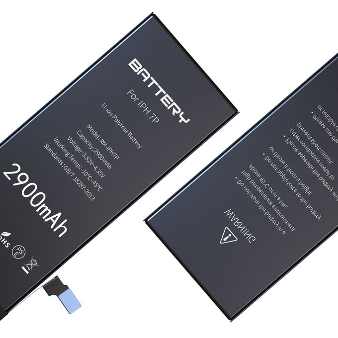 Cobalt qui respecte l'environnement de batterie d'Iphone 7 de téléphone portable de polymère plus de lithium plein